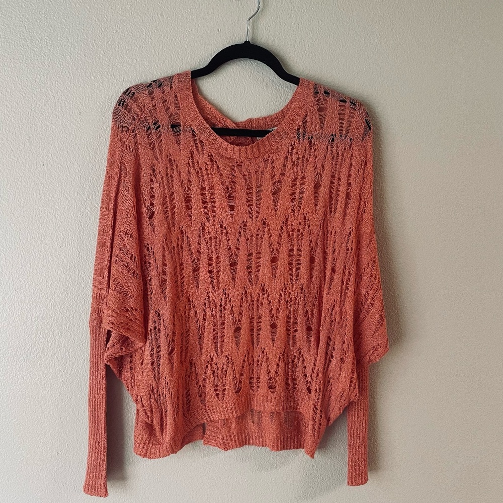 YA LOS ANGELES Coral Knit Top | Large